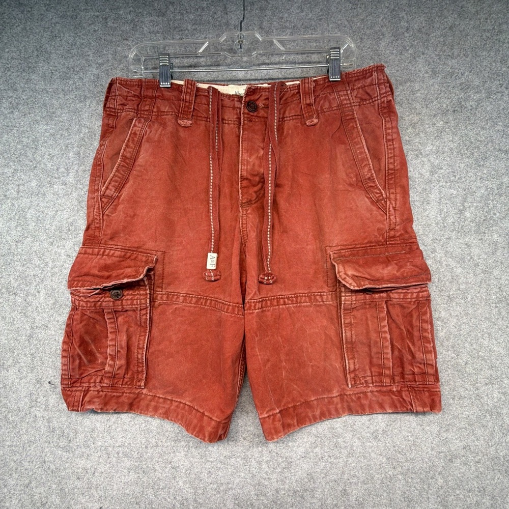 Vintage Abercrombie & Fitch Paratrooper Cargo Shorts Men's 32 Y2K